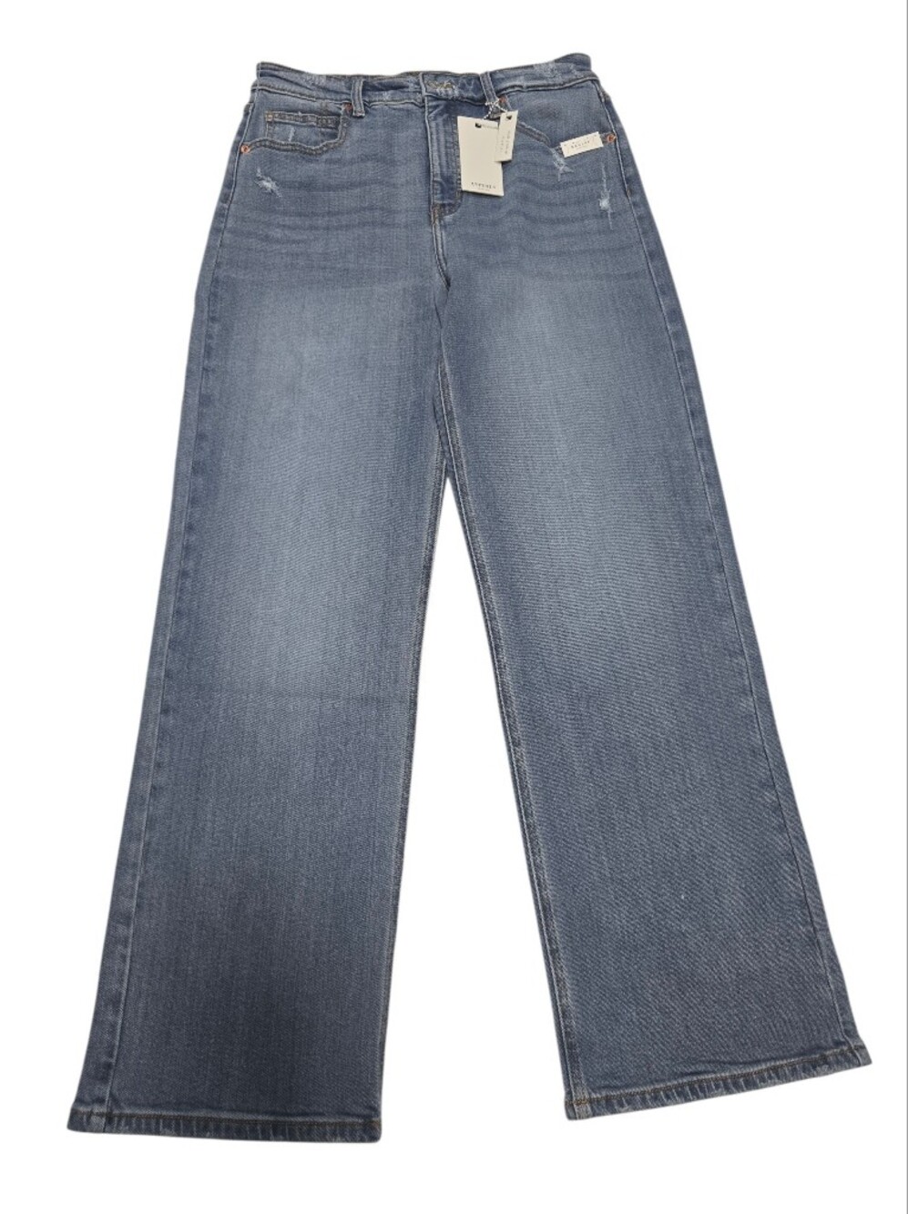 Artemis Vintage Women's Slim Straight Jeans in Washed Blue Size 11/29 NEW